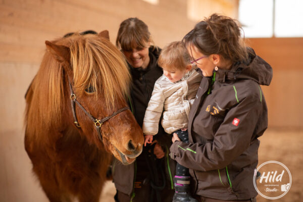 Reittherapie mit Kindern