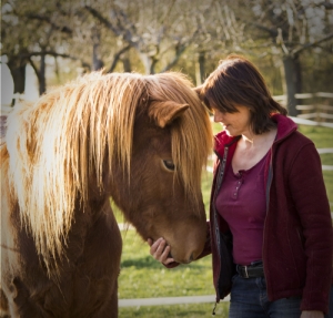 Therapeutisches Reiten - Begegnung mit dem Pferd